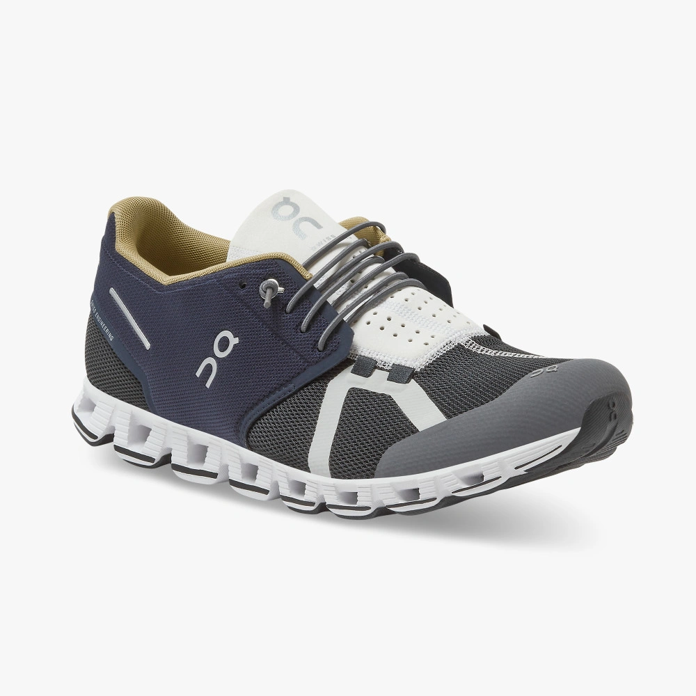 ON Running Cloud 70 | 30: Cactus/Storm hardloopschoenen voor heren. Zwitserse sale, ren weg met deze deal!